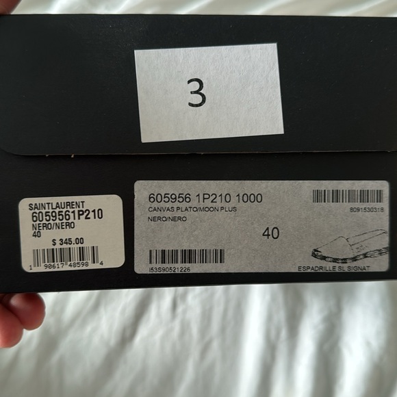 Saint Laurent Canvas Espadrilles - Picture 3 of 8